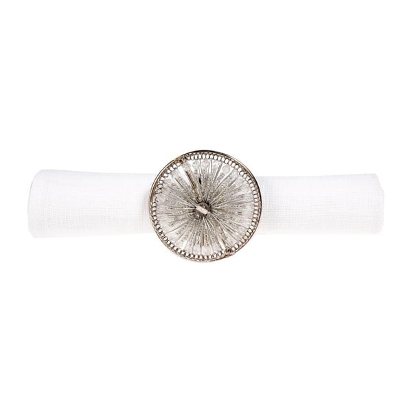 Sada 10 dekorativních kroužků na ubrousky Côté Table Ring Metal