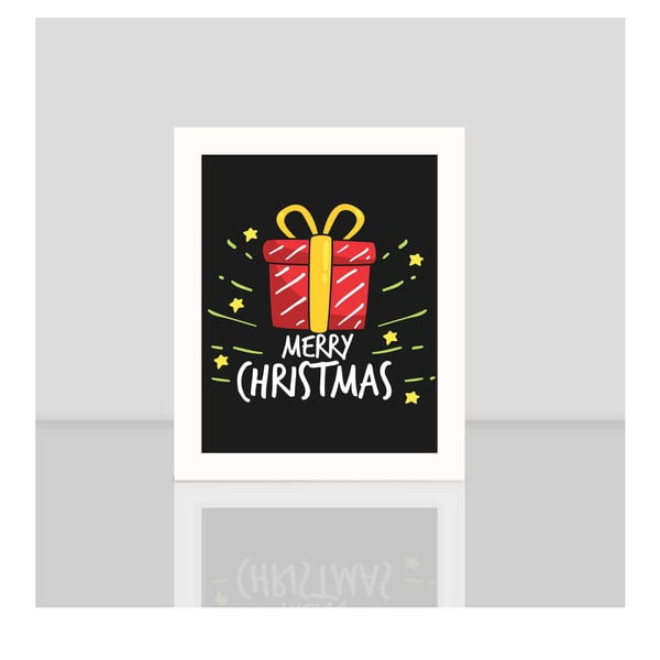 Снимка в бяла рамка Коледен подарък, 23,5 x 28,5 cm - Unknown