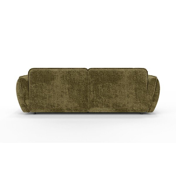 Зелен шенилов ъглов диван (ляв ъгъл) Nelia – Ropez-image-4