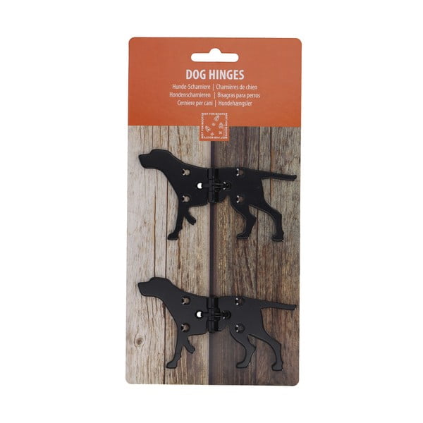 Метални панти за врати 4 бр. Dog – Esschert Design-image-1