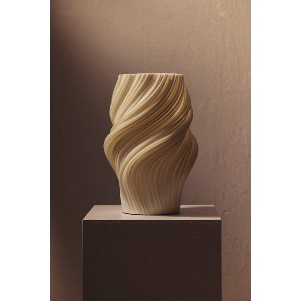 Бяла пластмасова настолна лампа (височина 27 cm) Calais – Jotex-image-2
