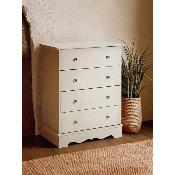 Скрин в цвят слонова кост 69x89x42 cm Emily – Premier Housewares-image-1