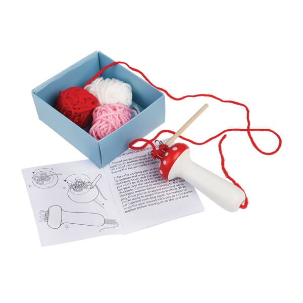 Творчески комплект Knitting Kit Mushroom – Rex London-image-4