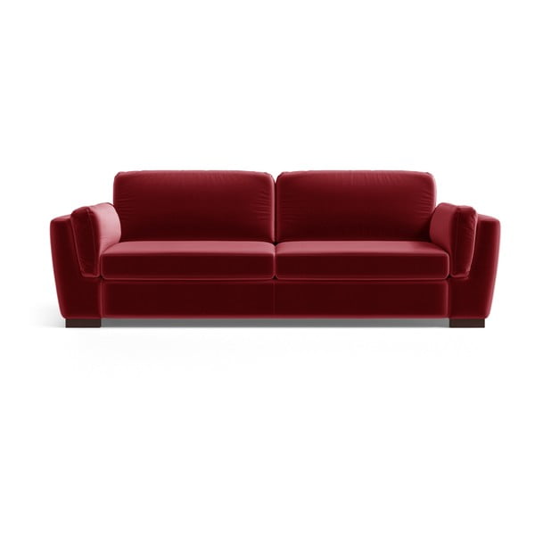 Червен триместен диван Marie Claire BREE - Marie Claire Home
