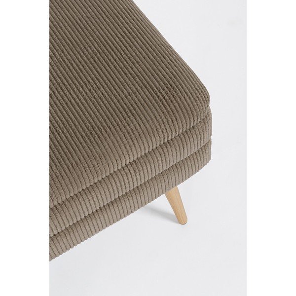 Кафяво-сива подплатена пейка Olga – Bizzotto-image-4