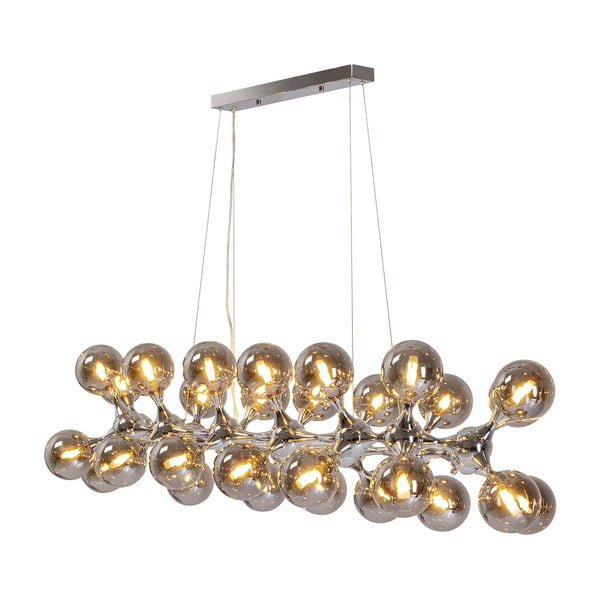 Висяща лампа в сиво-златист цвят ø 12 cm Atomic - Kare Design-image-4