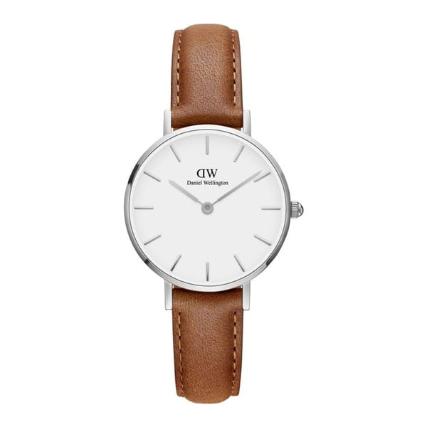 Дамски часовник с кожена каишка Petite Durham, ⌀ 28 мм - Daniel Wellington