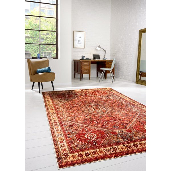 Червен килим , 80 x 150 cm Mashad - Floorita-image-1