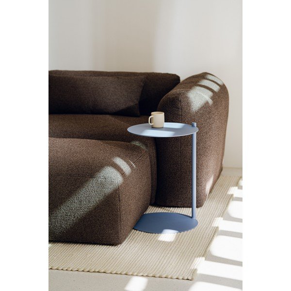 Стоманена кръгла странична масичка 41x40 cm Ande – noo.ma-image-1