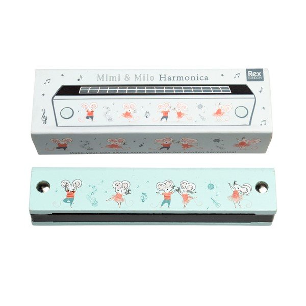 Музикална играчка Harmonica Mimi and Milo – Rex London-image-3