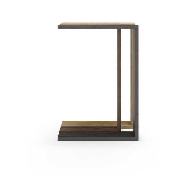 Дъбова странична маса 40x30 cm Macha - Marckeric-image-4