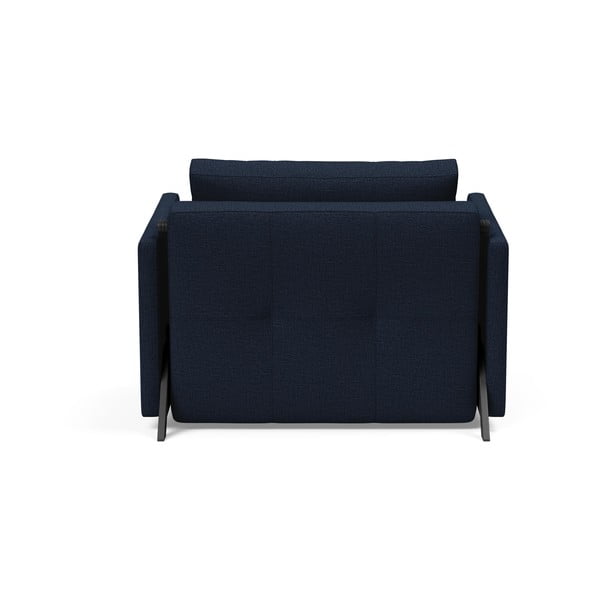 Тъмносин диван стол с подлакътници Смесен танц Blue Cubed - Innovation-image-2