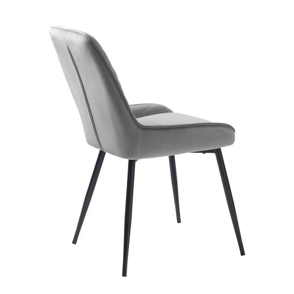 Сив трапезен стол Milton - Unique Furniture-image-4