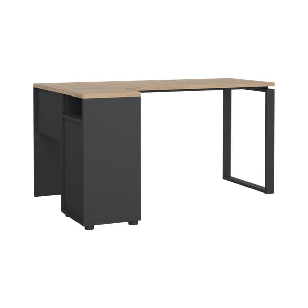 Работна маса с дъбов плот 100x150 cm Sign - Tvilum-image-3