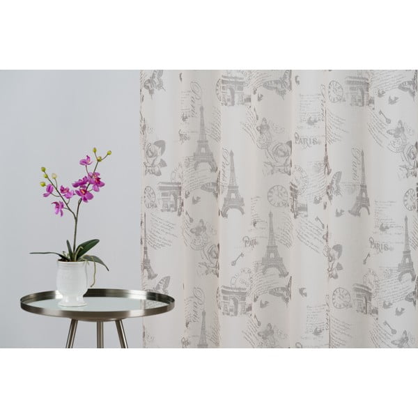 Бежова завеса 140x245 cm Defence – Mendola Fabrics-image-3