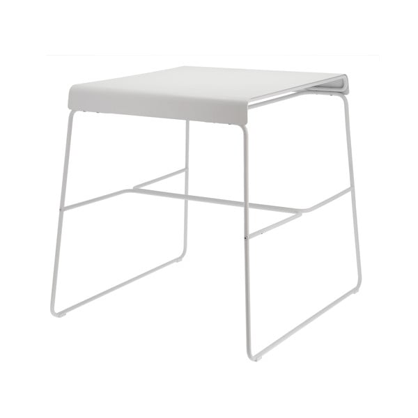 Бяла метална трапезна маса 58x75 cm A-Café – Zone-image-2