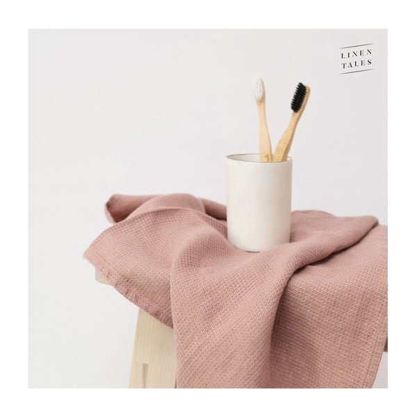 Кафява ленена кърпа 140x100 cm - Linen Tales-image-1