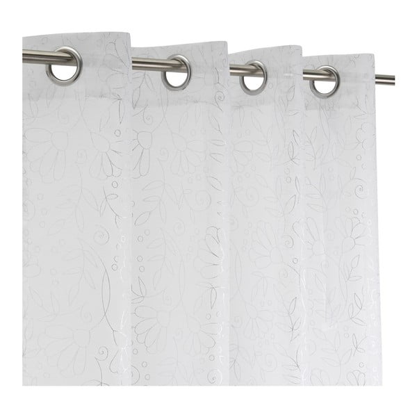 Бяло-сребриста завеса 140x260 cm Pucka – Casa Selección-image-2
