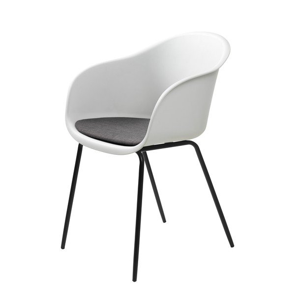 Бял трапезен стол Topley - Unique Furniture-image-3