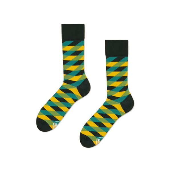 Чорапи Illusion Green, размер 39-42 - Many Mornings