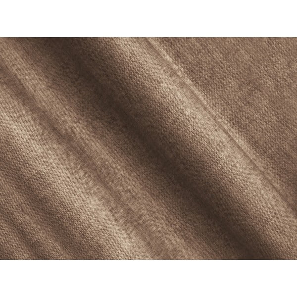 Кафяв кадифен ъглов диван (ляв ъгъл/U форма) Loretto – Cosmopolitan Design-image-4