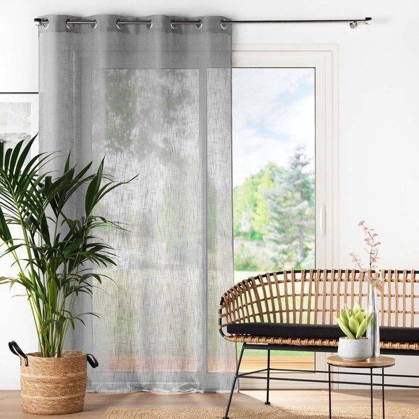 Сива завеса 140x280 cm Haltona – douceur d'intérieur-image-4