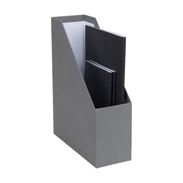 Сив органайзер за документи Viktoria - Bigso Box of Sweden-image-3