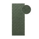 Тъмнозелена ръчно изработена вълнена пътека 80x200 cm Scala – Villeroy&Boch