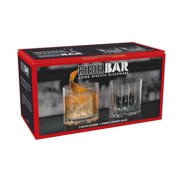 Комплект от 2 чаши за уиски Стъкло, 284 ml Bar Rocks - Riedel-image-4