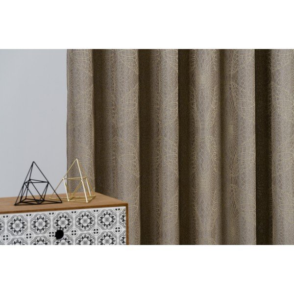 Завеса в златисто 140x160 cm Elys - Mendola Fabrics-image-2