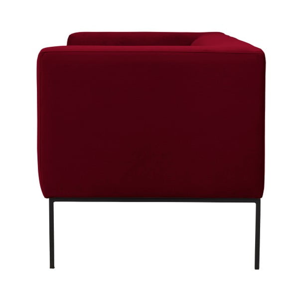 Диван от червено кадифе Neptune, 195 cm - Windsor & Co Sofas-image-3
