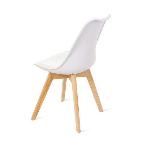 Комплект от 2 бели стола с букови крака Retro - Bonami Essentials-image-2