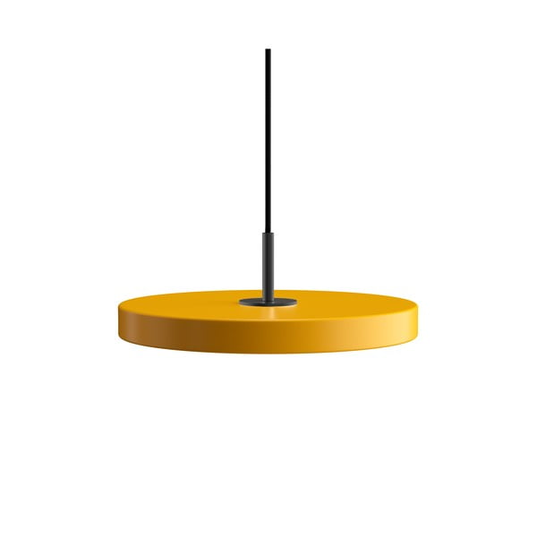 LED висящо осветително тяло с метален абажур в цвят жълта охра ø 31 cm Asteria Mini – UMAGE