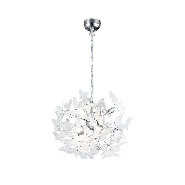 Детски полилей с пластмасов абажур ø 50 cm Butterfly – Reality-image-4