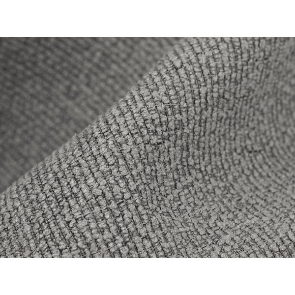 Сива табуретка  от прежда с примки от букле Aloha – Makamii-image-4