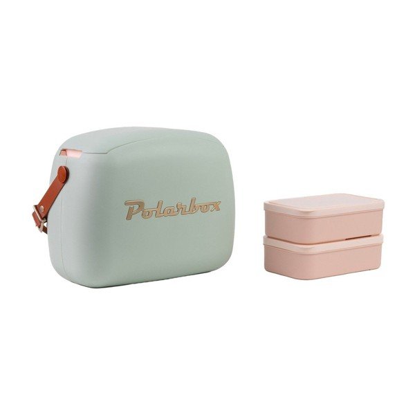 Сиво-зелена хладилна чанта 6 l Classic Gold – Polarbox