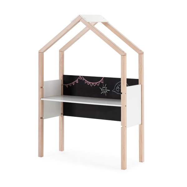 Детско бюро от масивен бор 40x100 cm Roxana – Marckeric-image-3