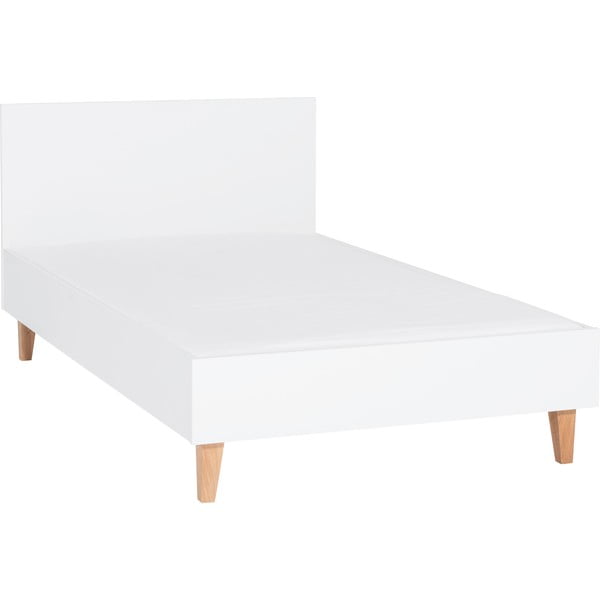 Бяло единично легло , 120 x 200 cm Concept - Vox