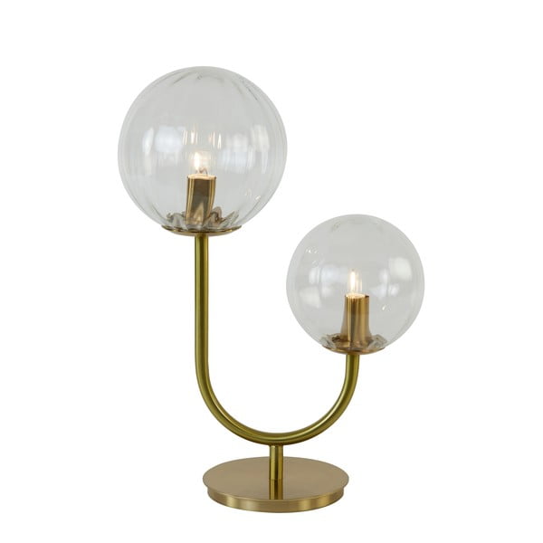 Настолна лампа в златист цвят (височина 43 cm) Magdala - Light & Living