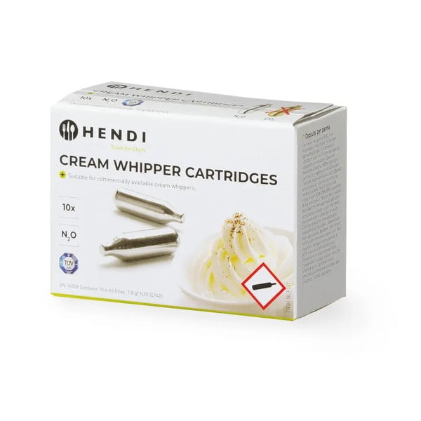 Комплект от 10 бомбички от бутилки с бита сметана - Hendi-image-1