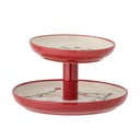 Глинена стойка за десерти с коледен мотив Yule – Bloomingville