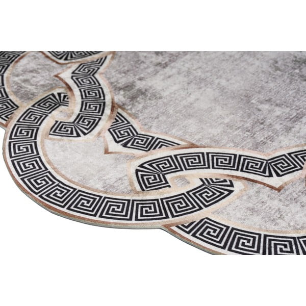 Сив/бежов килим 100x60 cm - Vitaus-image-2