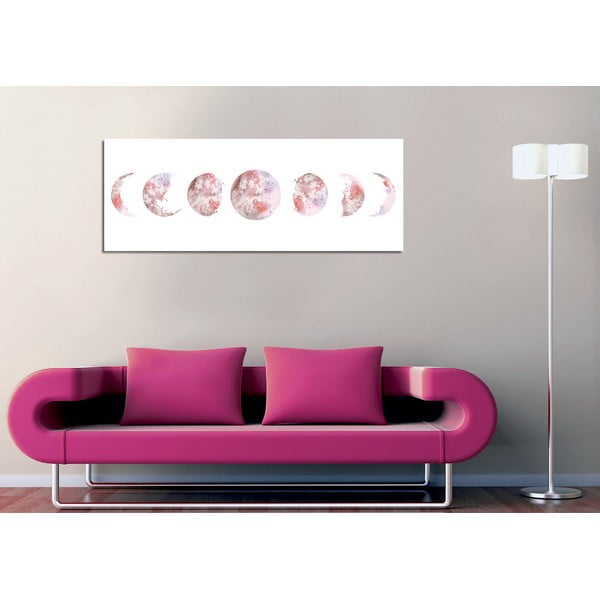 Живопис 80x30 cm Moon - Wallity-image-2