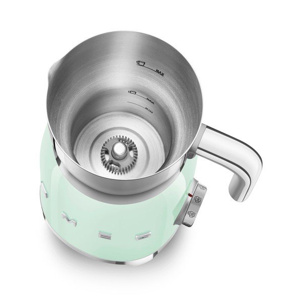 Светлозелен електрически миксер за мляко Retro Style – SMEG-image-2