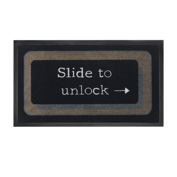Rohožka Slide to unlock, 45x75 cm