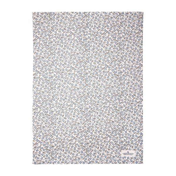 Синя и бяла памучна кърпа , 50 x 70 cm Addison - Green Gate