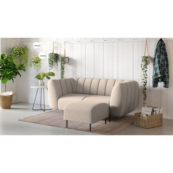 Бежова табуретка Shel – Ghado-image-3