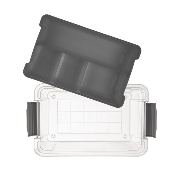 Пластмасова кутия за съхранение с капак 35x23x17 cm Multi Stormax – Orion-image-1