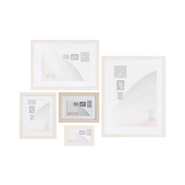 Стояща/висяща рамка в естествен цвят 17,5x22,5 cm Sencillo – Casa Selección-image-1