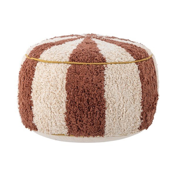 Бежов/теракотен детски пуф Charoline – Bloomingville Mini